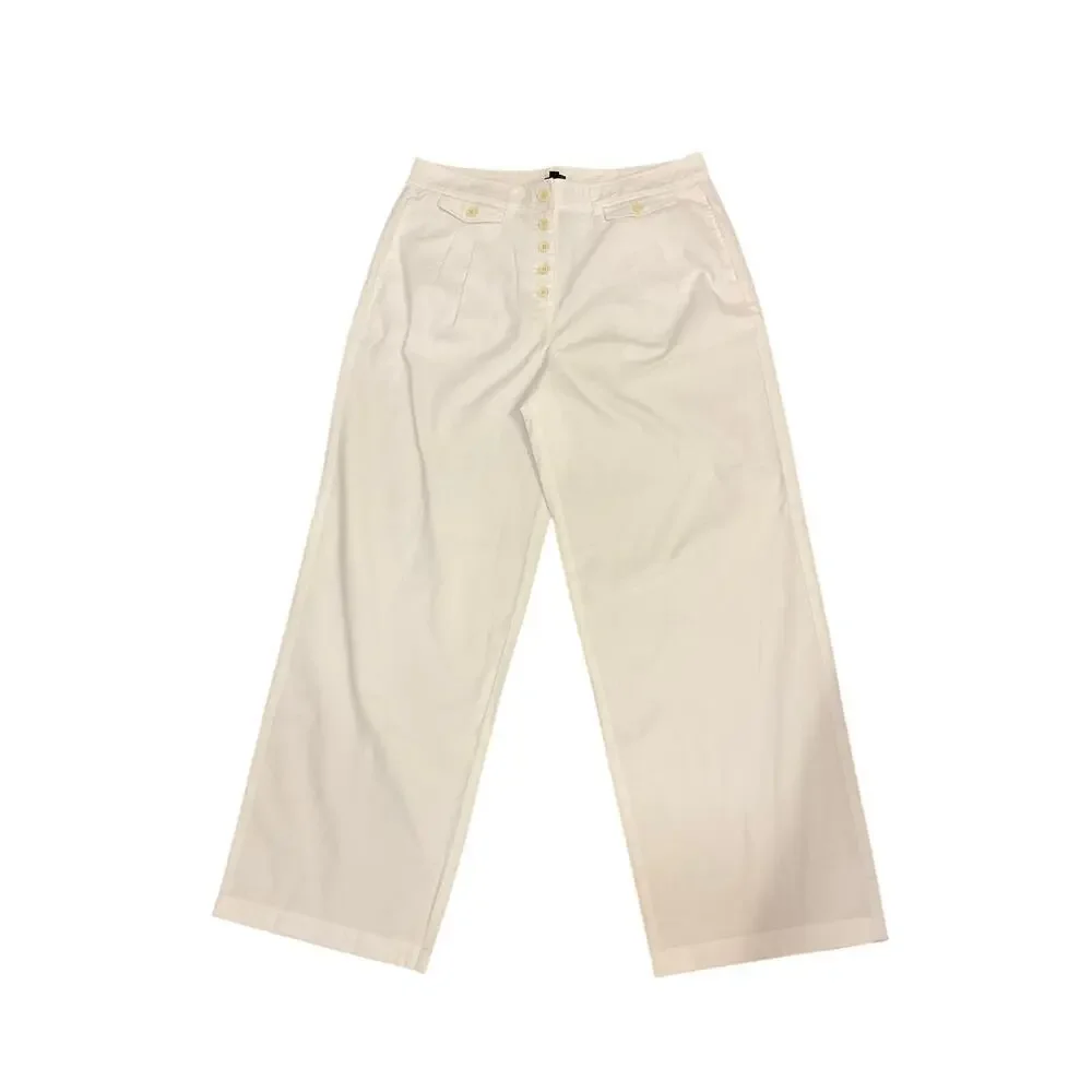 J. Crew Pleated button front‎ chino pants